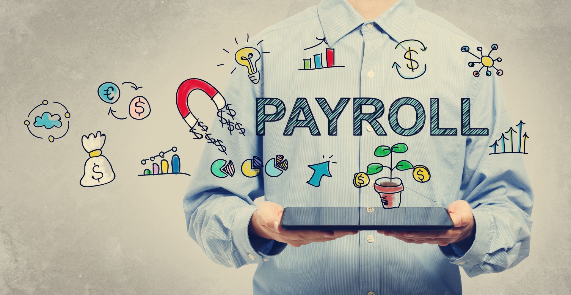 Payroll services to make paying employees and keeping the records easier